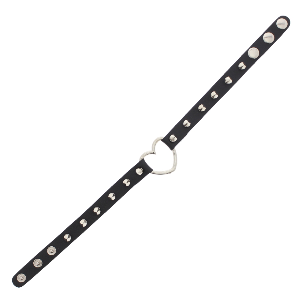 Zac's Alter Ego - Heart & Spikes foulard - Noir